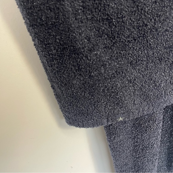 Barefoot Dreams CozyChic Lite Island Wrap Open Front Cardigan Sweater Blue 903 - Picture 10 of 15